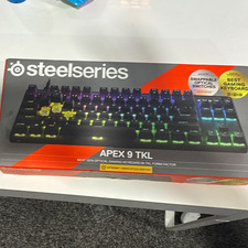 SteelSeries Apex 9 TKL Illuminated Gaming Keyboard Black English QWERTY