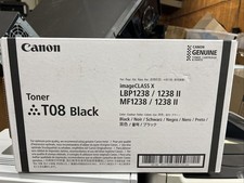 Canon T08 Black Toner Cartridge OEM GENUINE T-08 LBP1238 MF1238 BRAND NEW