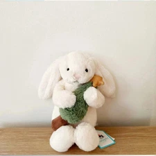 Jelly cat BASHFUL BUNNY with CHRISTMAS TREE 18cm Holiday Rabbit Best Gift NWT