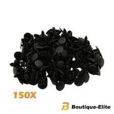 150x Bumper Fastener Clips Auto Car Hole Plastic Rivets Retainer Fender Push Pin