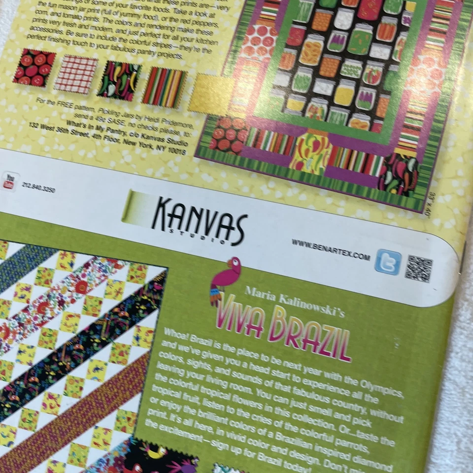 Lot of 3 Easy Quilts Magazines 2015-16 Very Good Condition - Image 3 of 4