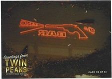 Twin Peaks Gold Box Postcard #39 of 61 - Bang Bang Bar - RARE!