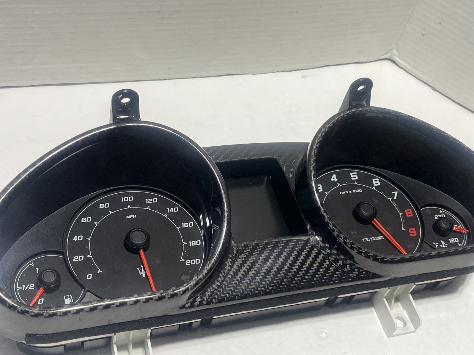 Maserati Gran Turismo Carbon Fiber Instrament Pack Guage Cluster 276357