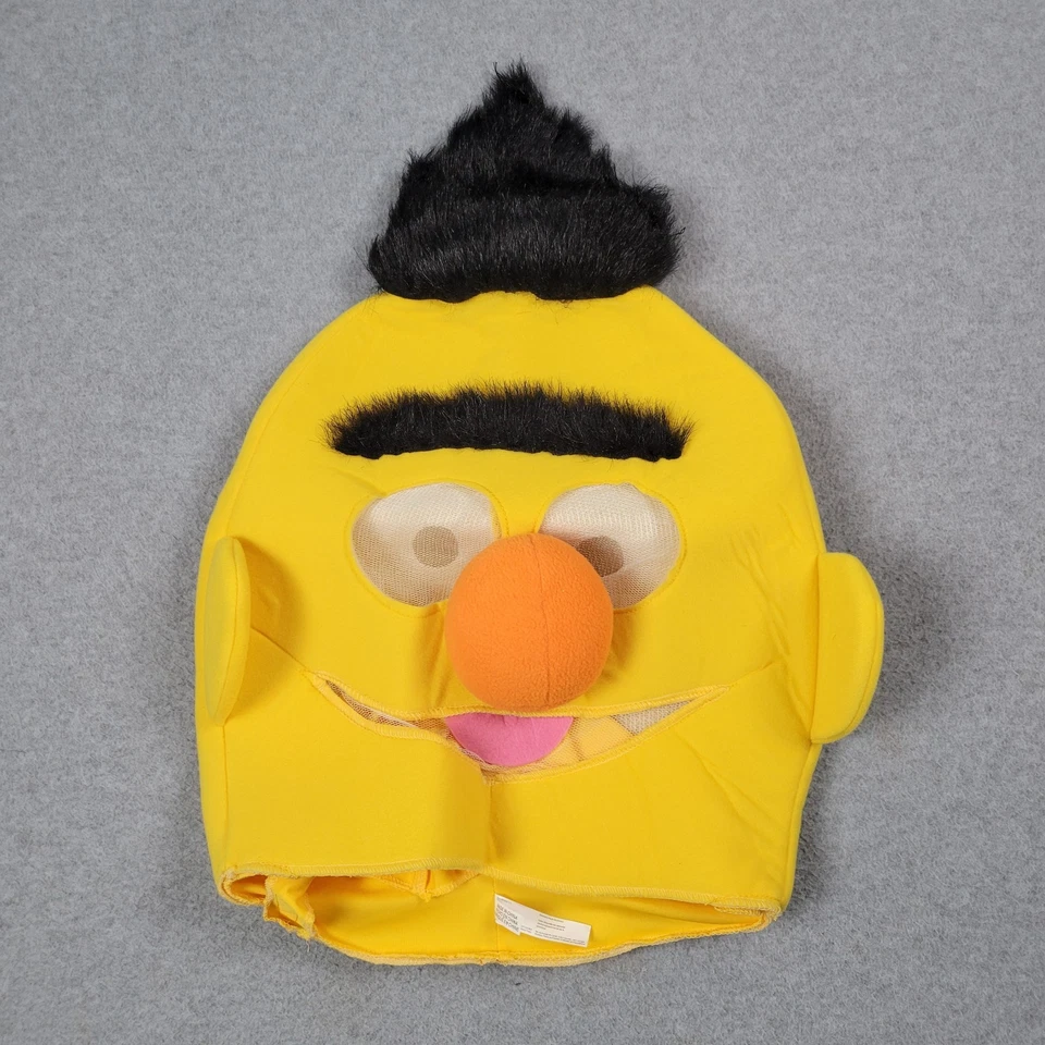 Disfraz de Calle Sésamo Bert Hombres 42-46 Halloween Juegos con disfraces 3D Tocado Conjunto Completo Foto 3 de 4