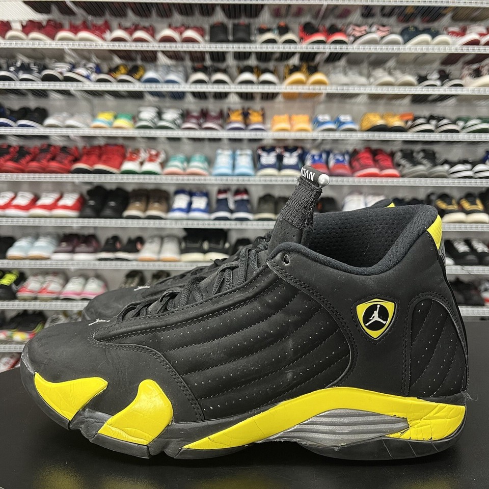Nike Air Jordan Retro 14 Thunder 2014 487471-070 Mens Size 12 | eBay