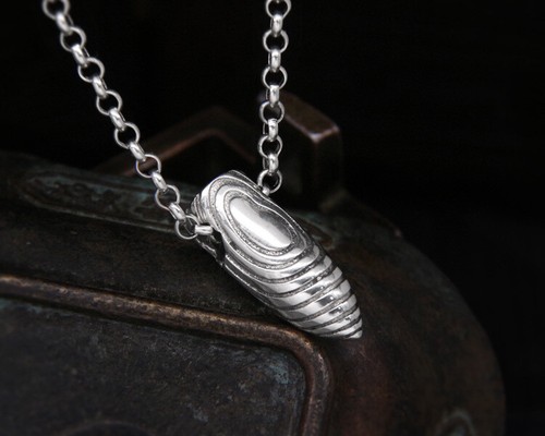 B25 Herren Anhänger Wolf Zahn Sterling Silber 925 - Bild 5 von 5