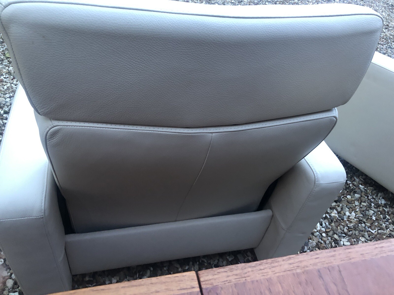 A Pair Of John Lewis Stressless Arion Recliner Leather Armchairs