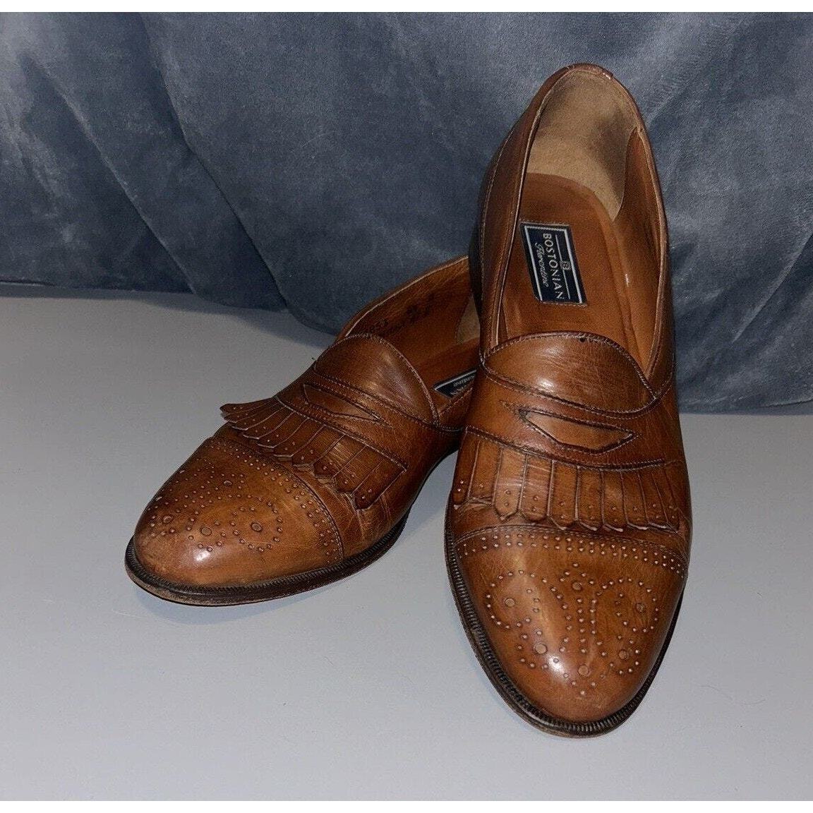 Bostonian Florentine Italian Loafers Size 8.5 Men main image 4