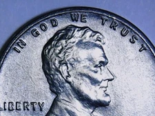 1943 American Steel Lincoln Wheat Cent Uncirculated Philadelphia Mint Penny  