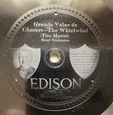 Reed Or – Edison DD  50170: MATTEI The Whirlwind/DZIBULKA: Scéne de Ballet; V+