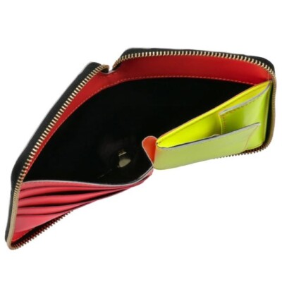 [新品、未使用品]COMME des GARCONS SUPER FLUO COMME DES GARCONS wallet Unisex SUPER FLUO round zipper LIGHT