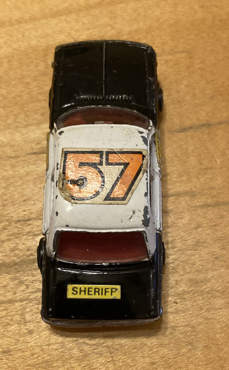 Vintage 1981 Zylmex #57 Audi 100 Sheriff Police Cruiser Car