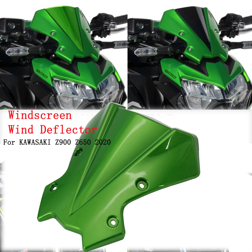 ファビアナフィリッピ　重ね着風　グリーン Motorcycle Windshield Windscreen Wind Deflector New For KAWASAKI