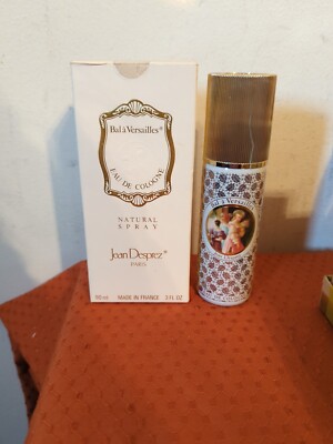 VTG Bal A Versailles Eau De Cologne Natural Spray 3 oz By Jean Desprez (Read)