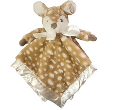 Bearington Baby Fawn Security Blanket Lovey Lil Willow Snuggler w /tag