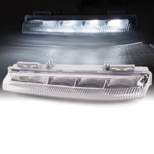 Fit For Mercedes-benz E350 C350 C250 W204 Left Driver Led Drl Day Running Lights
