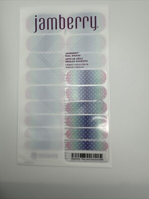 Jamberry Nail Wraps 2017 May Host Exclusive Full Sheet (multicolor ombré graphic
