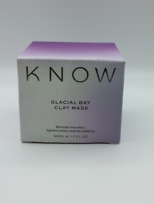 Know Glacial Bay Clay Mask 1.7 Oz Full Size