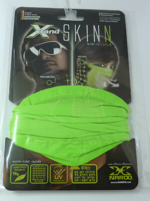 NAROO-BAND-NEU-X-Band, Sport Band, Mundschutz-Motorradmaske-Halstuch Skinny