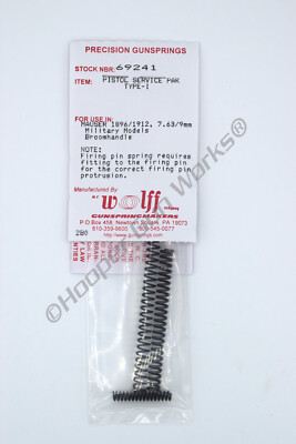Wolff MAUSER 1896 MIL 7.63 & 9mm SERVICE PAK TYPE I 69241