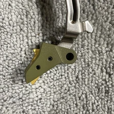 For Glock Aluminum FLAT Trigger for Gen 3-4 fits 17 19 22 23 26 27 34 35 BAZ/GO