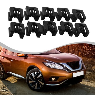 Wiper Hood Trim Deflector Panel Reset Clip For Nissan For Xtrail For Tiida