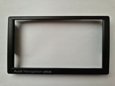 AUDI NAVIGATION PLUS RNS-E SCHWARZ BILDSCHIRM-SURROUND-VERKLEIDUNG NICHT GLÄNZEND