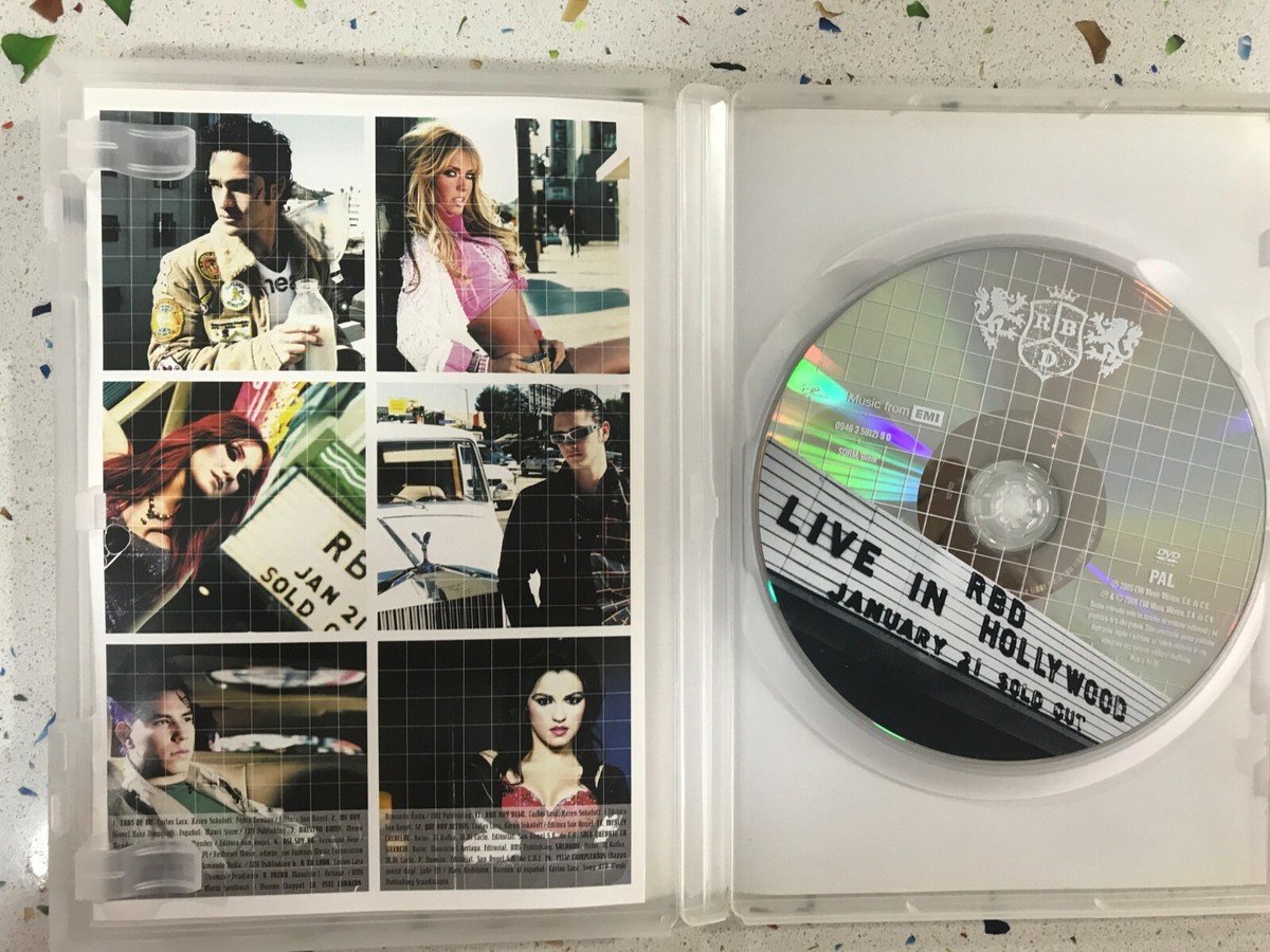 Rbd Live in Hollywood [DVD](中古品) Rebelde Rbd DVD Live In Hollywood DVD Pal Emi Music AM 94635812190