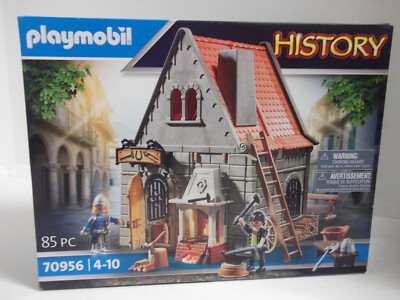 Playmobil 70956 Fachwerkhaus Schmiede für Ritterburg NEU