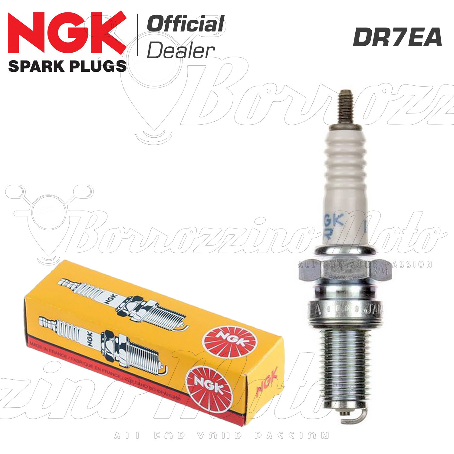 1 CANDELA NGK DR7EA KAWASAKI KLF 300 B&C 300 1988 - 2006