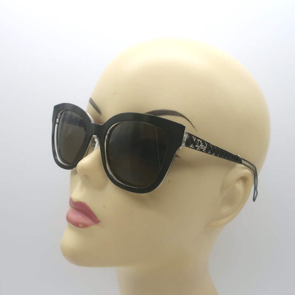 Christian Dior Diorama Micro Cannage Sunglasses Black | eBay