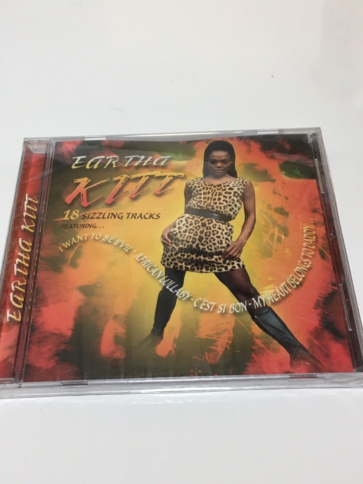 Eartha Kitt CD,  18 Sizzling Tracks  Time Music New Sealed 2005