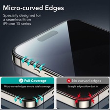 Privacy Tempered Glass Screen Protector For iPhone 17 16 15 14 13 Pro Max Plus — image 7