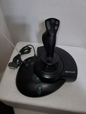 Microsoft Sidewinder Force Feedback Pro Joystick 96755 No Power Adapter Untested