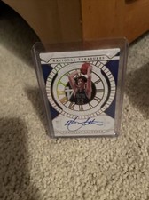 2021-22 National Treasures Christian Laettner Timeless Talents Gold 6/10 Auto J1
