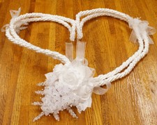 White Wedding Lasso Rope - Wedding Lazo de Boda - White Wedding Lasso Cord 4442