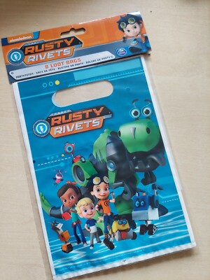 8tlg.Geschenktüten  Partytüten Party Bags Tüten Give away  Rusty Rivets