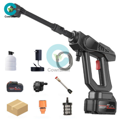 #ad Portable 6 in 1 Cordless Car High Pressure Washer Water Wash Spray Gun Battery $68.17