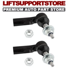Steering Tie Rod End Front Outer 16mm Thread LH RH Pair For Durango Aspen 5-Lug