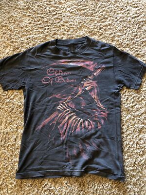 Vintage Fallen Chris Cole Children Of Bodom Shirt Size Small