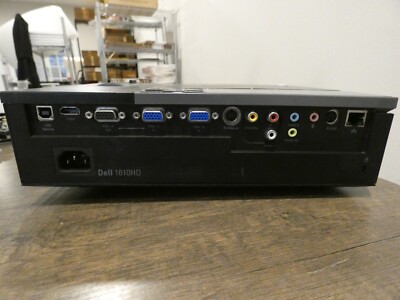 Dell 1610HD DLP Front Projector 1610 HD 3500 ANSI Lumens HDMI VGA