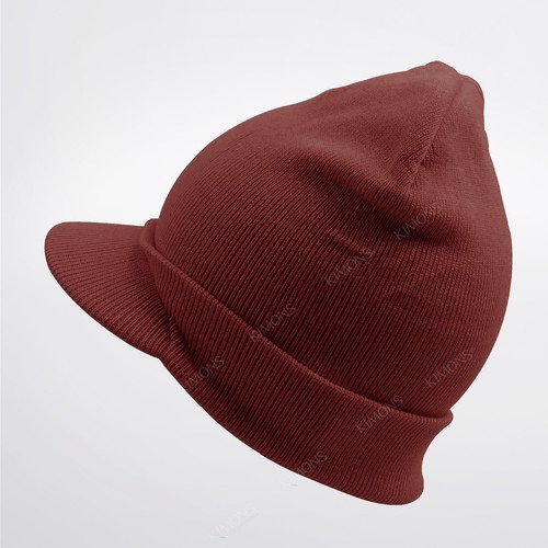 Bill Schirmmütze Beanie Strick Jeep Mütze Ski dick warm Winter Unisex - Bild 15 von 21