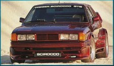 Rieger Spoilerstoßstange Schürze Breitbau 1 passend für VW Scirocco I 00013010