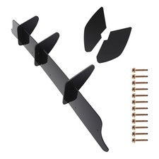 Rear Diffuser for VW GOLF MK6 6 GTI Valance Spoiler Shark Fins Splitter 2010-14