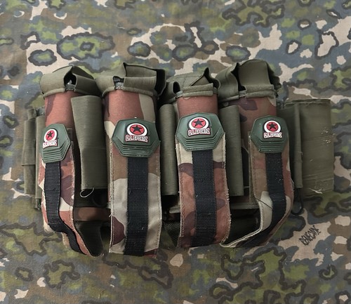 GI Sportz Glide Paintball Harness Pod Pack 4+5 Camouflage Camo