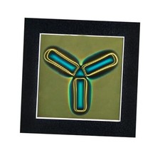 4 x 4 Inch Magnetic Field Viewing Film, Magnetic Field Viewer, Magnetic 4" x 4"