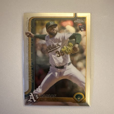 Topps 2025 Chrome Update Carlos Duran Rookie Oakland Athletics USC84