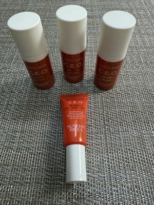 Sunday Riley C.E.O. 15% Vitamin C Brightening Serum Mini Size 3x 8ml + 5ml Mini