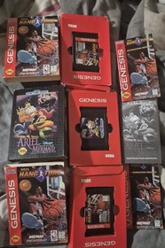 Sega Genesis Game Lot Bundle 18 Sonic Rare