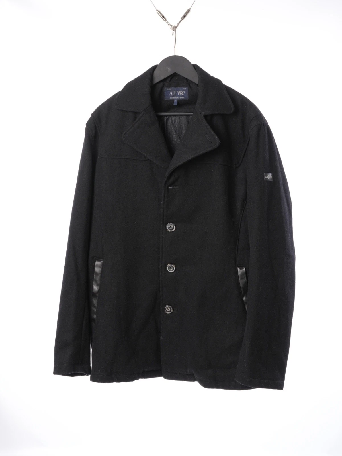 ARMANI Jeans Jacket Wool Coat 56
Opens in a new window or tab